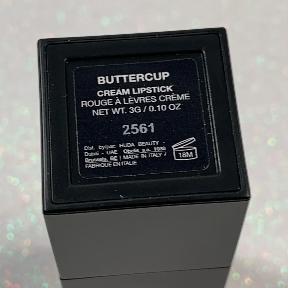 HUDA Beauty Lipstick Buttercup BNIB